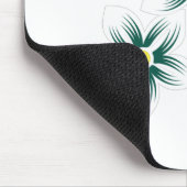 Tapis De Souris Banane jaune, bleu foncé vert, décoratif (Coin)