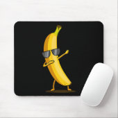Tapis De Souris Banane jaune Dabbing - Dab Funky Dancing Fruit (Avec souris)