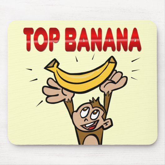 Tapis De Souris Banane supérieure (Devant)
