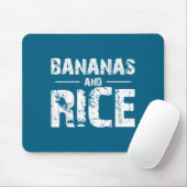 Tapis De Souris Bananes et riz  (Avec souris)