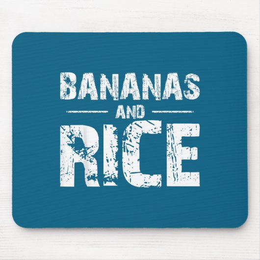 Tapis De Souris Bananes et riz  (Devant)