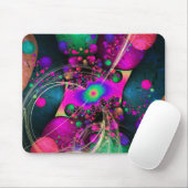 Tapis De Souris Bananes Mousepad de fractale (Avec souris)