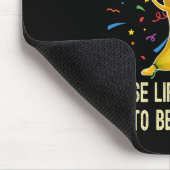 Tapis De Souris Bananigans, Go Bananes, Vibes Positives Fruit (Coin)