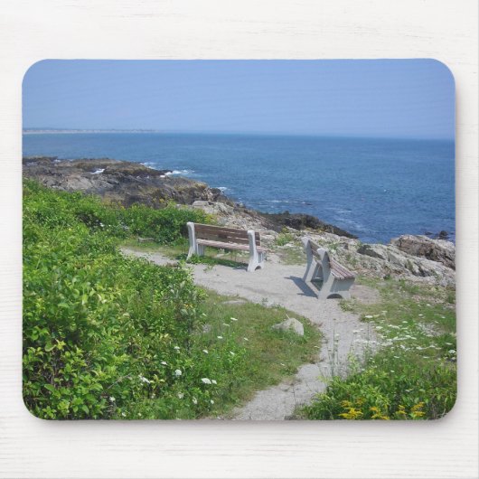 Tapis De Souris Bancs au Maine (Devant)