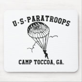 Tapis De Souris Band of Brothers Currahee US Paratrooper Toccoa (Devant)