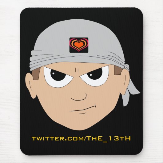 Tapis De Souris Bandana Mousepad de Blops (Devant)