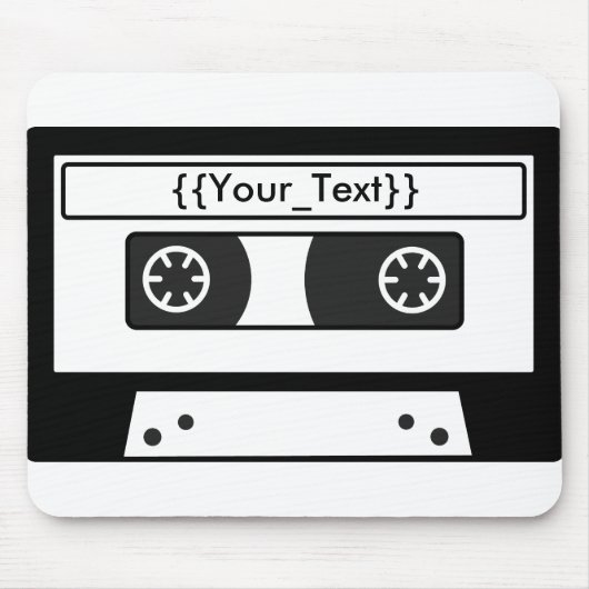 Tapis De Souris Bande Cassette (Devant)