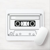 Tapis De Souris Bande Cassette (Avec souris)