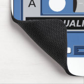 Tapis De Souris Bande de cassette mousepac personnalisé (Coin)