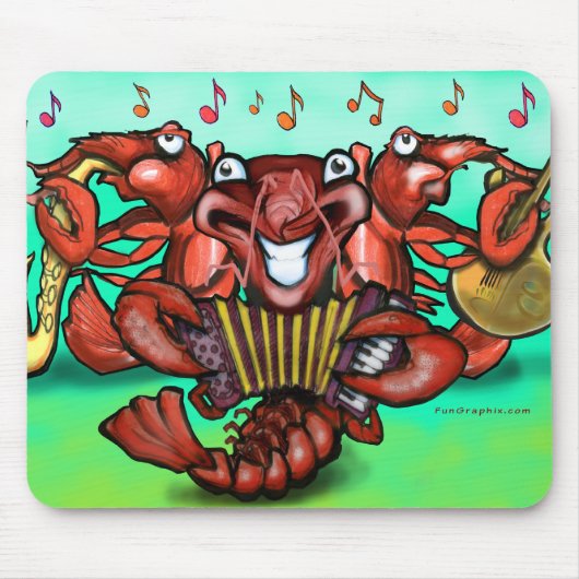 Tapis De Souris Bande d'écrevisses (Devant)