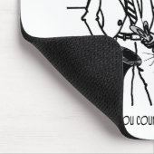 Tapis De Souris Bande dessinée 2647 de lapin (Coin)