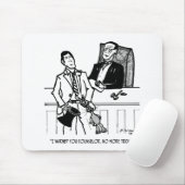 Tapis De Souris Bande dessinée 2647 de lapin (Avec souris)