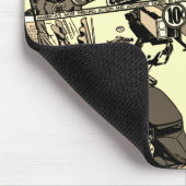 Tapis De Souris Bande dessinée classique CAT-MAN Mousepad (Coin)