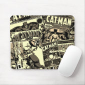 Tapis De Souris Bande dessinée classique CAT-MAN Mousepad (Avec souris)