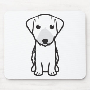 Tapis De Souris Bande dessinée de chien de Lucas Terrier