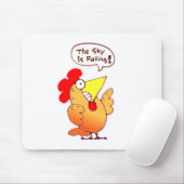 Tapis De Souris Bande dessinée drôle de poulet de la bande (Avec souris)