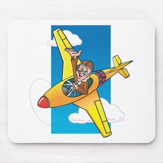 Tapis De Souris Bande dessinée P51 (Devant)