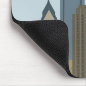 Tapis De Souris Bande dessinée Philadelphie (Coin)