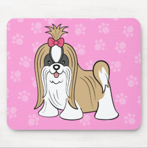 Tapis De Souris Bande dessinée ShihTzu Mousepad