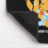 Tapis De Souris Bande jaune douce mois de sensibilisation au cance (Coin)