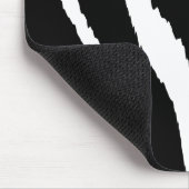 Tapis De Souris Bande noire et blanche (Coin)