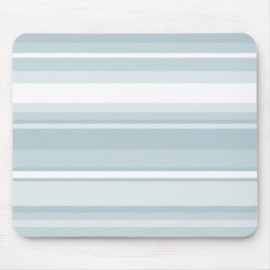 Tapis De Souris Bandes bleu glace (Devant)