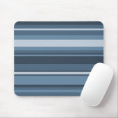 Tapis De Souris Bandes bleu gris (Avec souris)