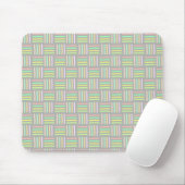 Tapis De Souris Bandes colorées (Avec souris)