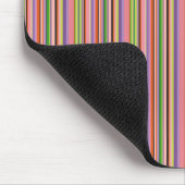 Tapis De Souris Bandes colorées (Coin)