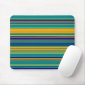 Tapis De Souris Bandes colorées (Avec souris)
