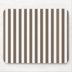 Tapis De Souris Bandes de bonbons de couleur et blanc