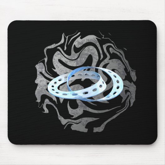 Tapis De Souris Bandes de Mobius jumelles (Devant)