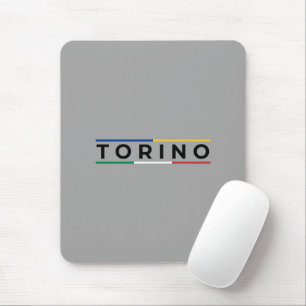 Tapis De Souris Bandes de Turin italien et Sabauda - Design minima