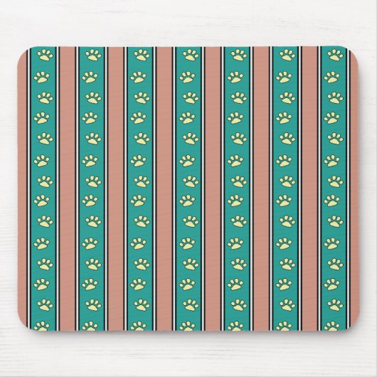 Tapis De Souris Bandes d'empreintes (Devant)
