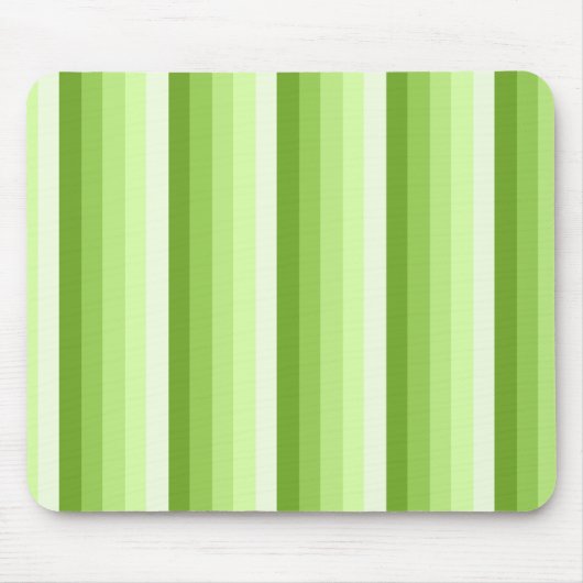 Tapis De Souris Bandes d'ombre vert citron (Devant)