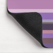 Tapis De Souris Bandes horizontales mauves (Coin)