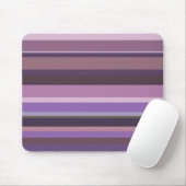 Tapis De Souris Bandes horizontales mauves (Avec souris)