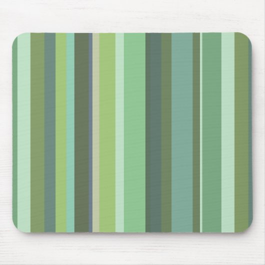 Tapis De Souris Bandes horizontales vert olive (Devant)