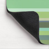 Tapis De Souris Bandes horizontales vert olive (Coin)