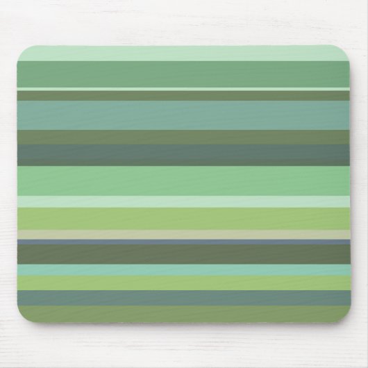 Tapis De Souris Bandes horizontales vert olive (Devant)