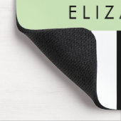 Tapis De Souris Bandes noires et blanches, Gravées, Lignes, Votre  (Coin)