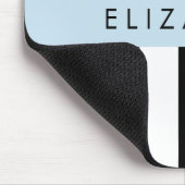 Tapis De Souris Bandes noires et blanches, Gravées, Lignes, Votre  (Coin)