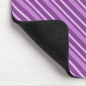 Tapis De Souris Bandes pourpres (Coin)
