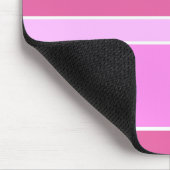 Tapis De Souris Bandes roses (Coin)