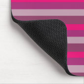 Tapis De Souris Bandes roses (Coin)