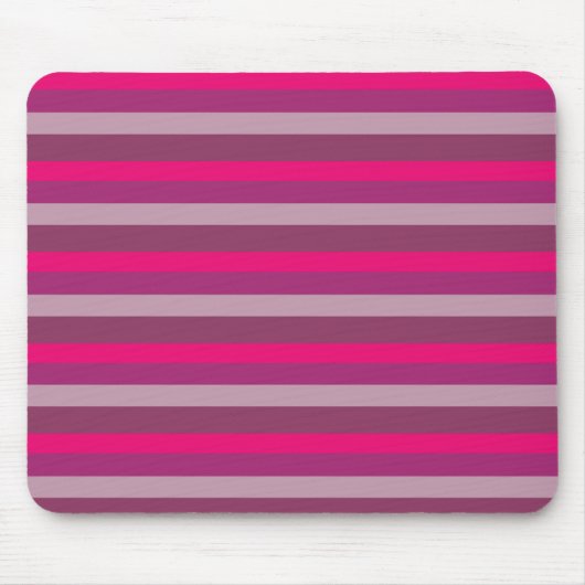Tapis De Souris Bandes roses (Devant)
