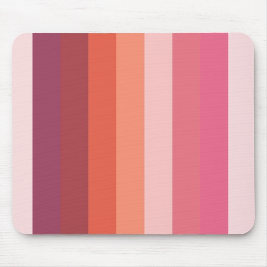 Tapis De Souris Bandes roses (Devant)
