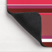 Tapis De Souris Bandes rouges (Coin)