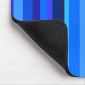 Tapis De Souris Bandes verticales bleues (Coin)