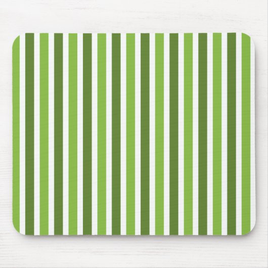 Tapis De Souris Bandes verticales Mousepad, Vert (Devant)